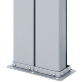 Retractable Side Awning Brown 220x1200 cm 318087