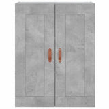 Highboard Concrete Grey 69,5x34x180 cm Engineered Wood 3199853