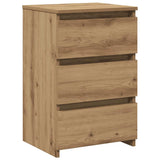 Bedside Cabinet Artisan Oak 40x35x62.5 cm Engineered Wood 856524