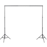 Photo Studio Kit with 3 Cotton Backdrops Adjustable Frame 3x3m 275418