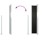 Patio Terrace Side awning 160 x 300 cm Black 40809
