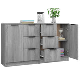 Sideboards 2 pcs Grey Sonoma 60x30x70 cm Engineered Wood 3115794