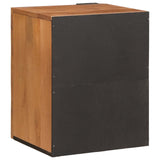 Bathroom Hanging Cabinet Brown 38 x 33 x 48 cm Solid Mango Wood 4017920