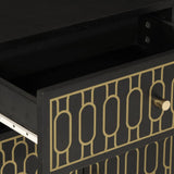 Bedside Cabinet 50x33x60 cm Solid Wood Mango 358331