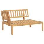 ZNTS Garden Pallet Corner Sofas 2 pcs Solid Wood Acacia 3209306