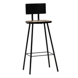 Bar Chairs 2 pcs Solid Reclaimed Wood 245392