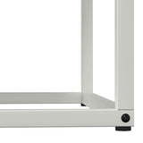 Firewood Rack White 69.5x35x81 cm Cold-rolled steel 864178