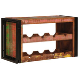 Wine Rack Brown 80 x 45 x 33 cm Solid Reclaimed Wood 4104759