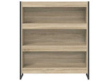Book Cabinet Sonoma 80 x 30 x 121 cm Engineered Wood 886415