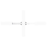 Coffee Table Leg Spider Shape White 98x58x cm Steel 4013109