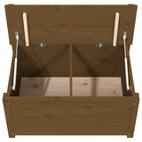 Bench Honey Brown 80x41x77 cm Solid Wood Pine 823552