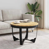 Coffee Table Solid Rough Mango Wood 60x40 cm 244673