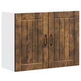 Kitchen Wall Cabinet Lucca Smoked Oak Engineered Wood 853832