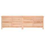 Garden Storage Box 198.5x50x56.5 cm Solid Wood Fir 364760