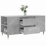 Coffee Table Concrete Grey 102x44.5x50 cm Engineered Wood 830992