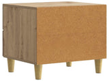 Bedside Cabinet with Drawer 2 pcs Artisan Oak 43 x 34.5 x 48 cm 894544