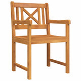 Garden Dining Set 3 pcs Brown Solid Acacia wood 3375658
