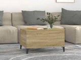 Coffee Table Sonoma Oak 60x44,5x45 cm Engineered Wood 819575