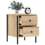 ZNTS Bedside Cabinet Sonoma Oak 40x42x50 cm Engineered Wood 825985