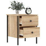 Bedside Cabinet Sonoma Oak 40x42x50 cm Engineered Wood 825985