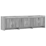 TV Cabinet 168 x 33 x 47 cm Grey Sonoma Engineered Wood 8011208