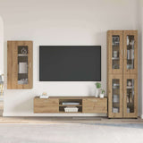 TV Cabinet Set FLORIN 3 pcs Artisan Oak Engineered Wood 3397953