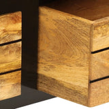 TV Cabinet Solid Mango Wood 120x30x50 cm 246326