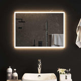 LED Bathroom Mirror 70x50 cm 151765