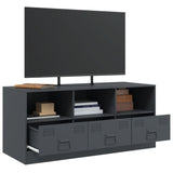 TV Cabinet Anthracite 99x39x44 cm Steel 841735