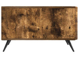 Coffee Table Smoked Oak 49 x 50 x 40 cm Engineered Wood 895660