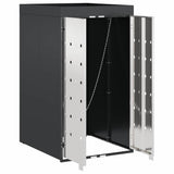 Wheelie Bin Storage with Planter Roof for 240L Bin Anthracite 42018687