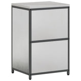 Kitchen Storage HATTEM Silver 60 x 50 x 92 cm Steel 874993