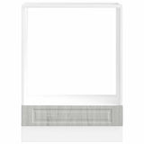 Oven Cabinet Porto Grey Sonoma Engineered Wood 854003