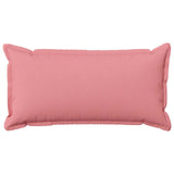 Cushion Cover 12 pcs HOUTEN Pink 40 x 80 cm Faux Linen 918069