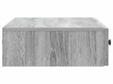 Wall-Mounted Side Table Grey Sonoma 87.5 x 34.5 x 17 cm 897991