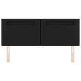 LED Headboard Black 144 cm Faux Leather 42007301