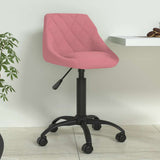 Dining Chair Pink Velvet 335365
