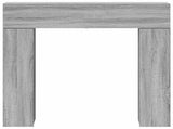Fireplace Surround Grey Sonoma 102 x 18 x 100.5 cm 8006603