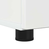 Bathroom Cabinet High Gloss White 30 x 35 x 95 cm 883318