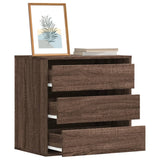 Corner Chest of Drawers Brown Oak 60x41x58 cm Engineered Wood 852849