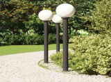 Bollard Lights 3 pcs 120 cm Black IP44 4006114