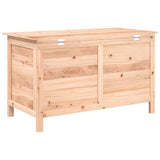 Outdoor Cushion Box 99x50x56.5 cm Solid Wood Fir 364752