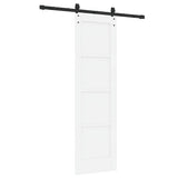 Sliding Door ORKDAL White 61 x 198.5 cm Solid Pine Wood 3333773