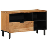TV Cabinet with Drawer Brown 80 x 33 x 46 cm Solid Mango Wood 4017773