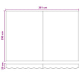 Awning Replacement Fabric Polyester 964712
