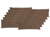 Cushion Cover 12 pcs HOUTEN Light Brown 40 x 80 cm 918450