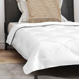 Duvet with Pillow 2 pcs White Microfiber 3376584