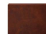 Garden Cover Profile 10 pcs 100 x 15 x 15 cm Weathering Steel 8012975