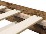 Bed Frame Old Wood 80 x 200 cm Engineered Wood 8009049
