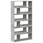 Bookcase Concrete Grey 100x33x187.5 cm Engineered Wood 3309351